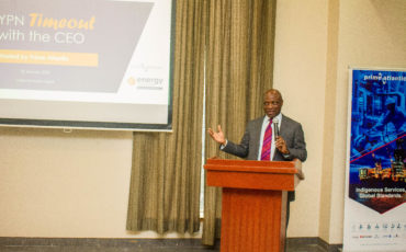 Ayo Otuyalo, Group Managing Director, Prime Atlantic Limited Spoke at the YPN Timeout with the CEO Event